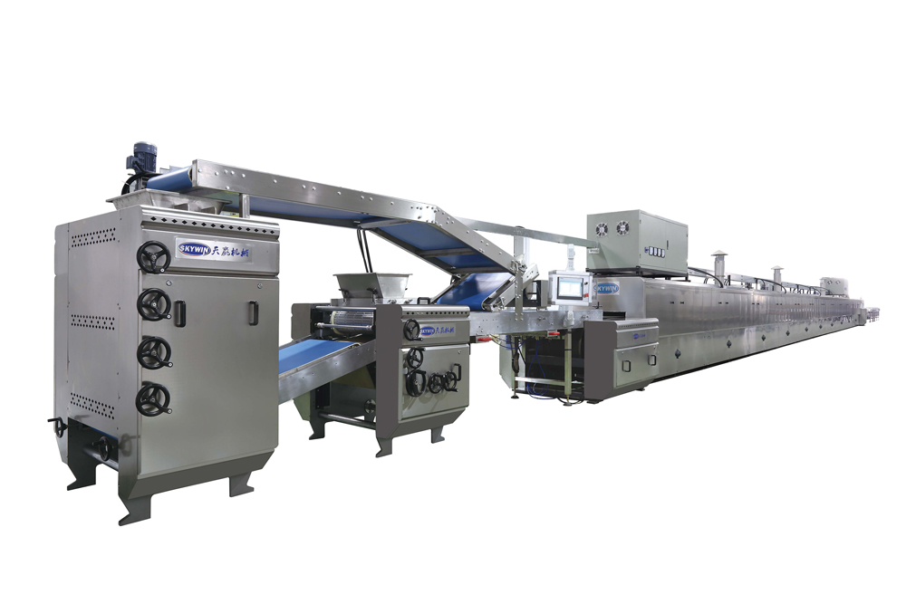 Economic type Combo hard and soft biscuit production line