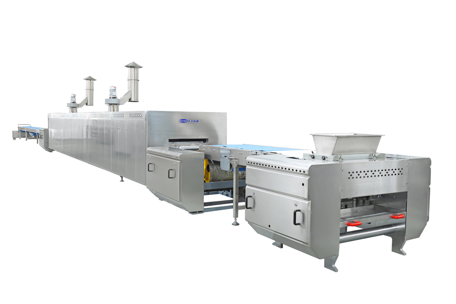 Small soft biscuit production line